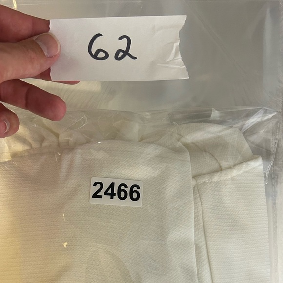 Do+Be Romper Old Money White Ruffle Sleeveless Career Professional Size S - Picture 15 of 15